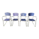 4 designer garden armchairs by Gaston Viort