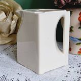 White cubic Digoin carafe