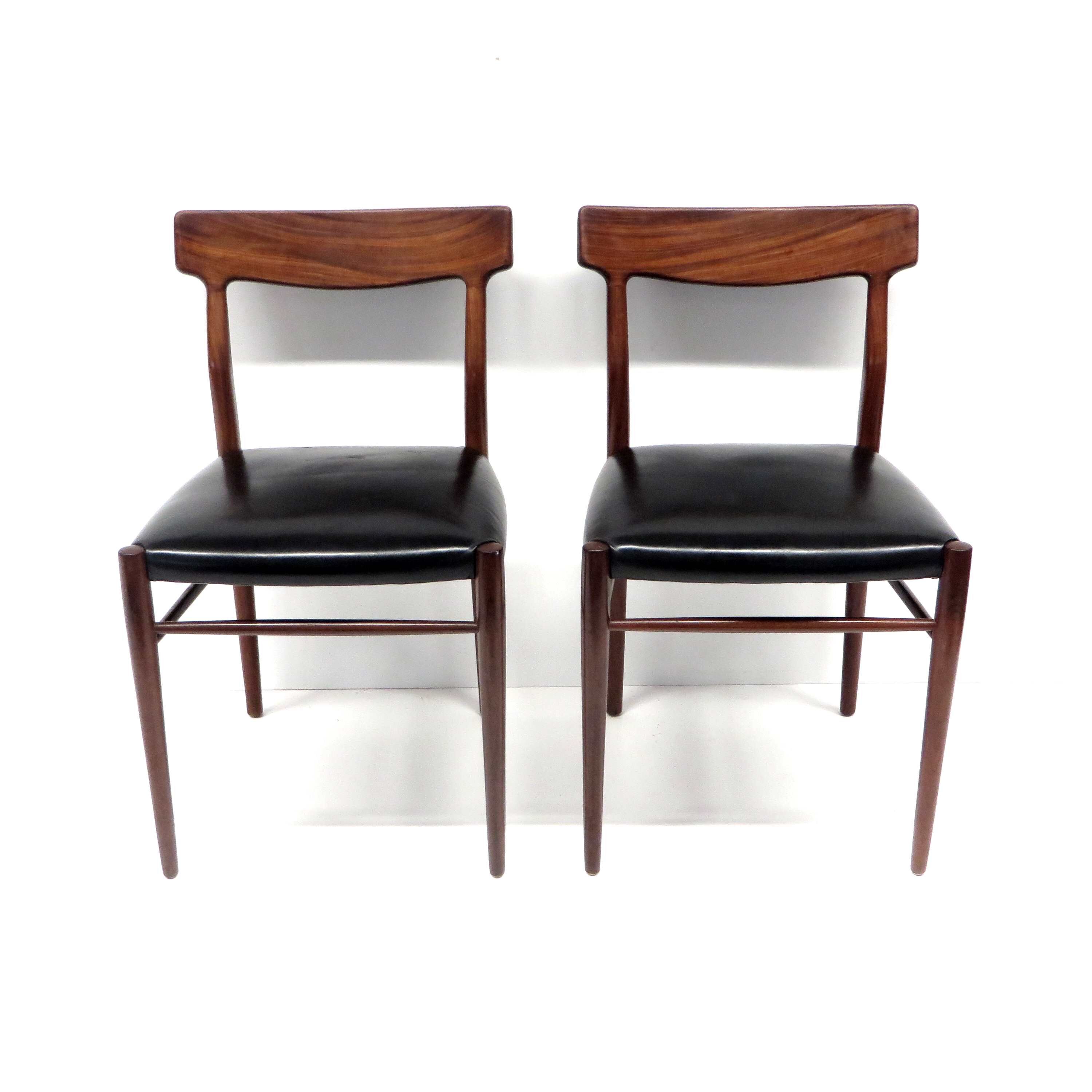 Set of 2 vintage chairs from Lübke made in the 60