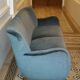 Sofa sofa 3 seats 50/60s Danish sculptural