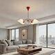 Suspension lustre en laiton  , style Stilnovo , années 50 , plafonnier