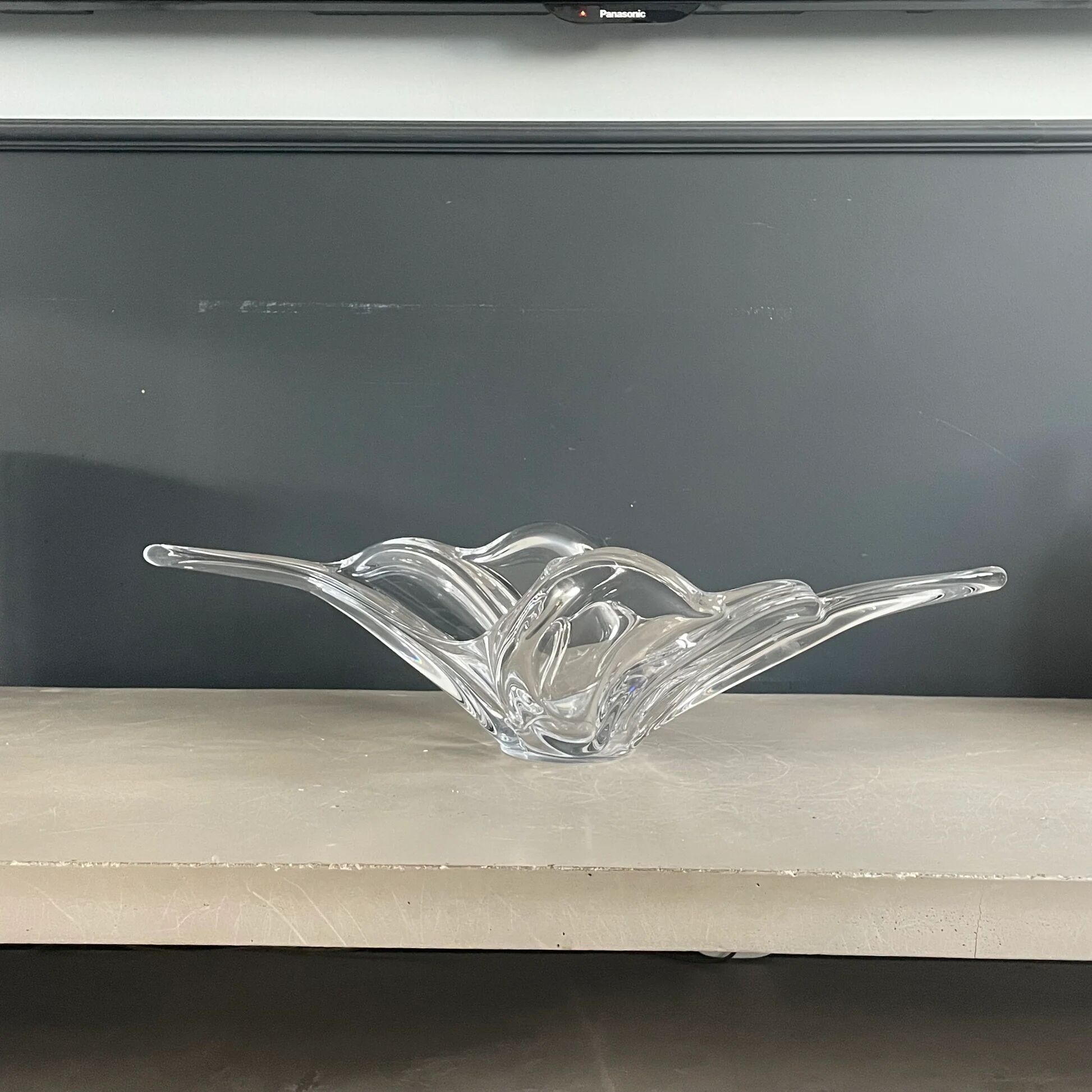 Crystal fruit bowl from Vannes
