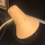 Small metal desk lamp from the 50s