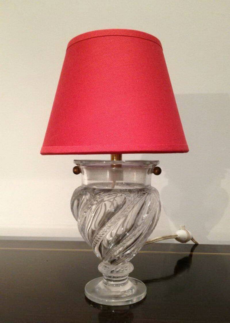 Small glass lamp