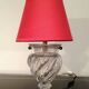 Petite lampe en verre