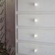 Chest of drawers small format light blue years 50-vintage chest-child storage