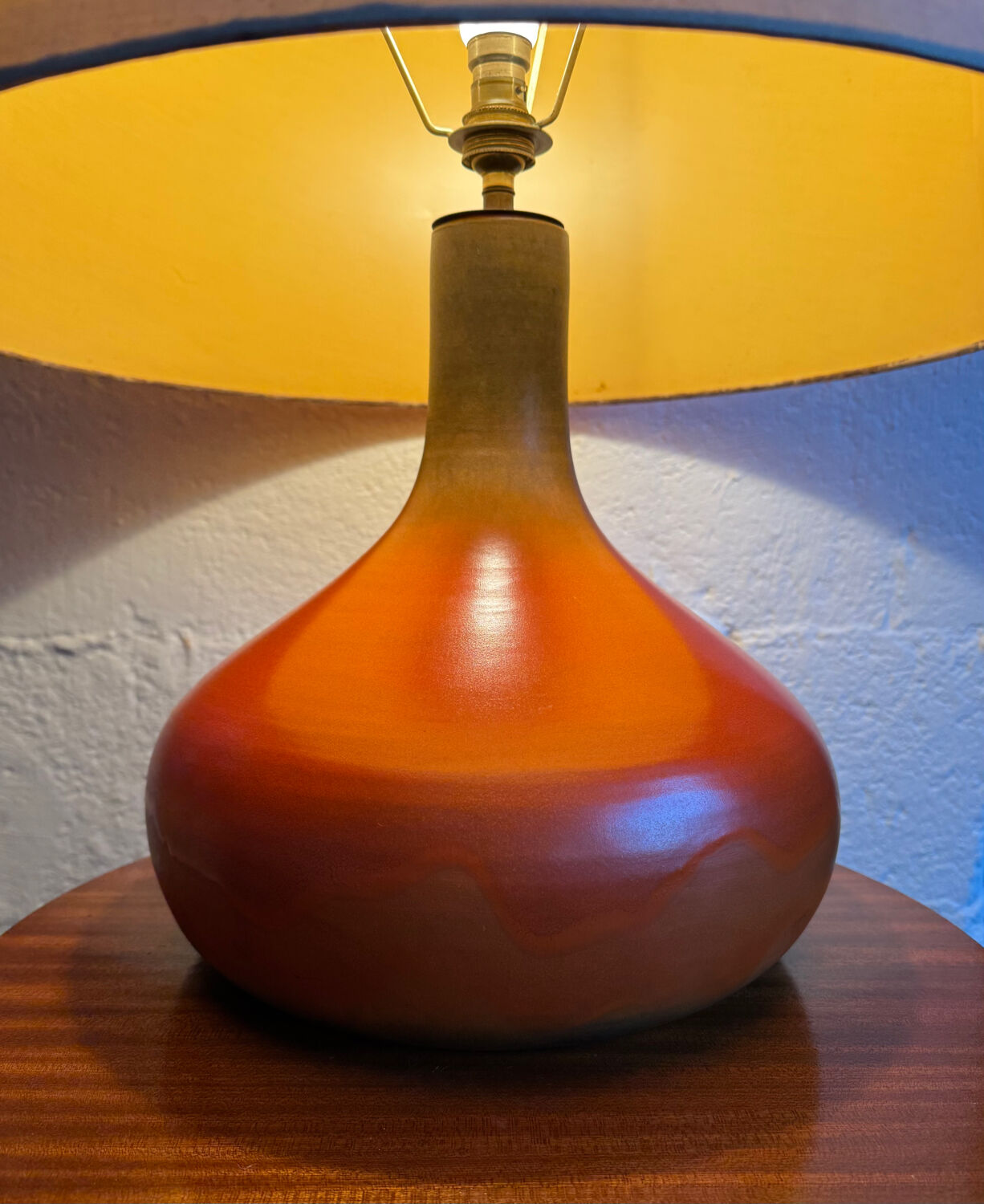 Ceramic lamp by Jacques Lignier from the 1960s.