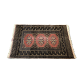 Tapis en laine d'occasion - fait main 120 x 80 cm