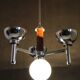 1930s Art Deco Chandelier, Czechoslovakia