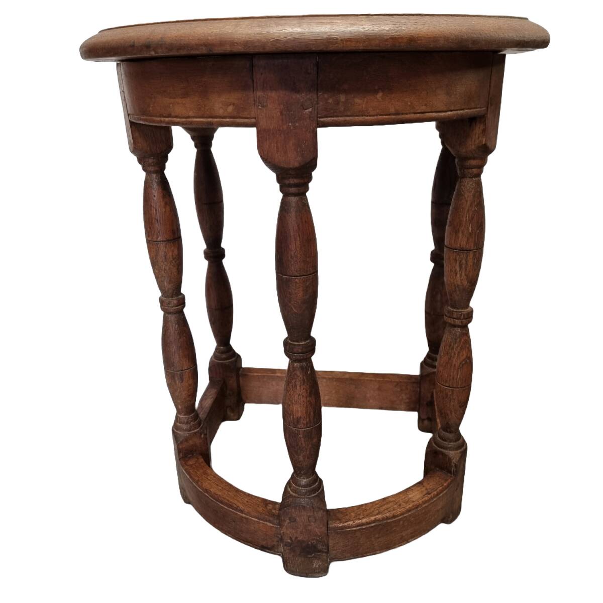 Antique English Oak Wall Or Statue Tables, 2nd Half Of The 19th Century