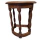 Antique English Oak Wall Or Statue Tables, 2nd Half Of The 19th Century