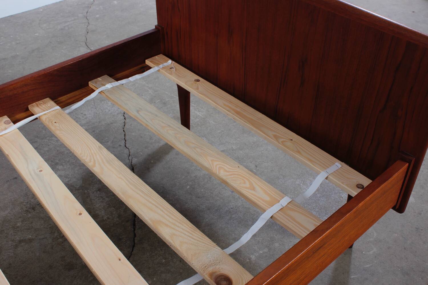 Vintage Teak Bett Danish Design Mid Century 60er 70er