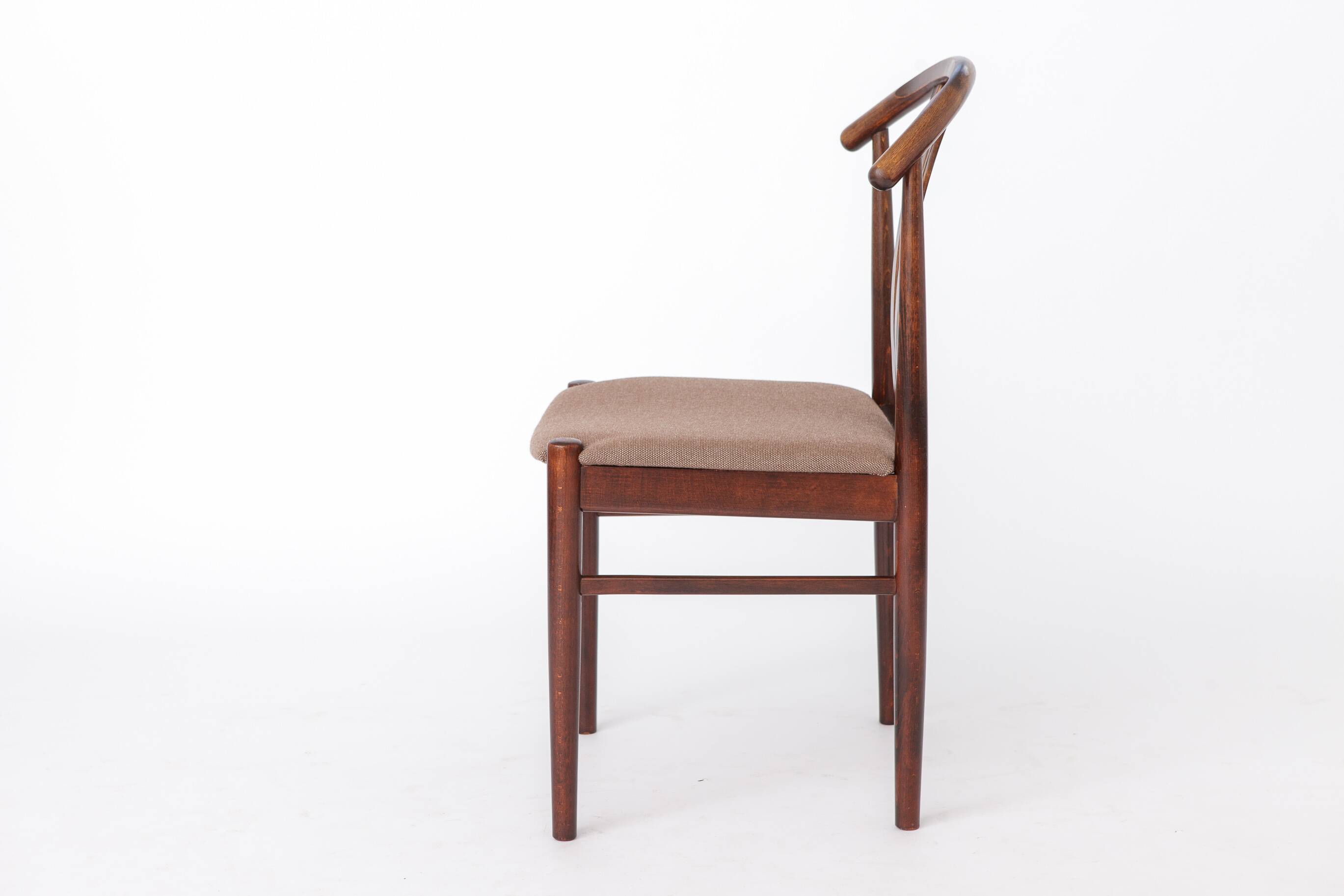 2 of 4 Vintage Swedish Dining Chairs by Carl-Ewert Ekström | Beech | 1960s