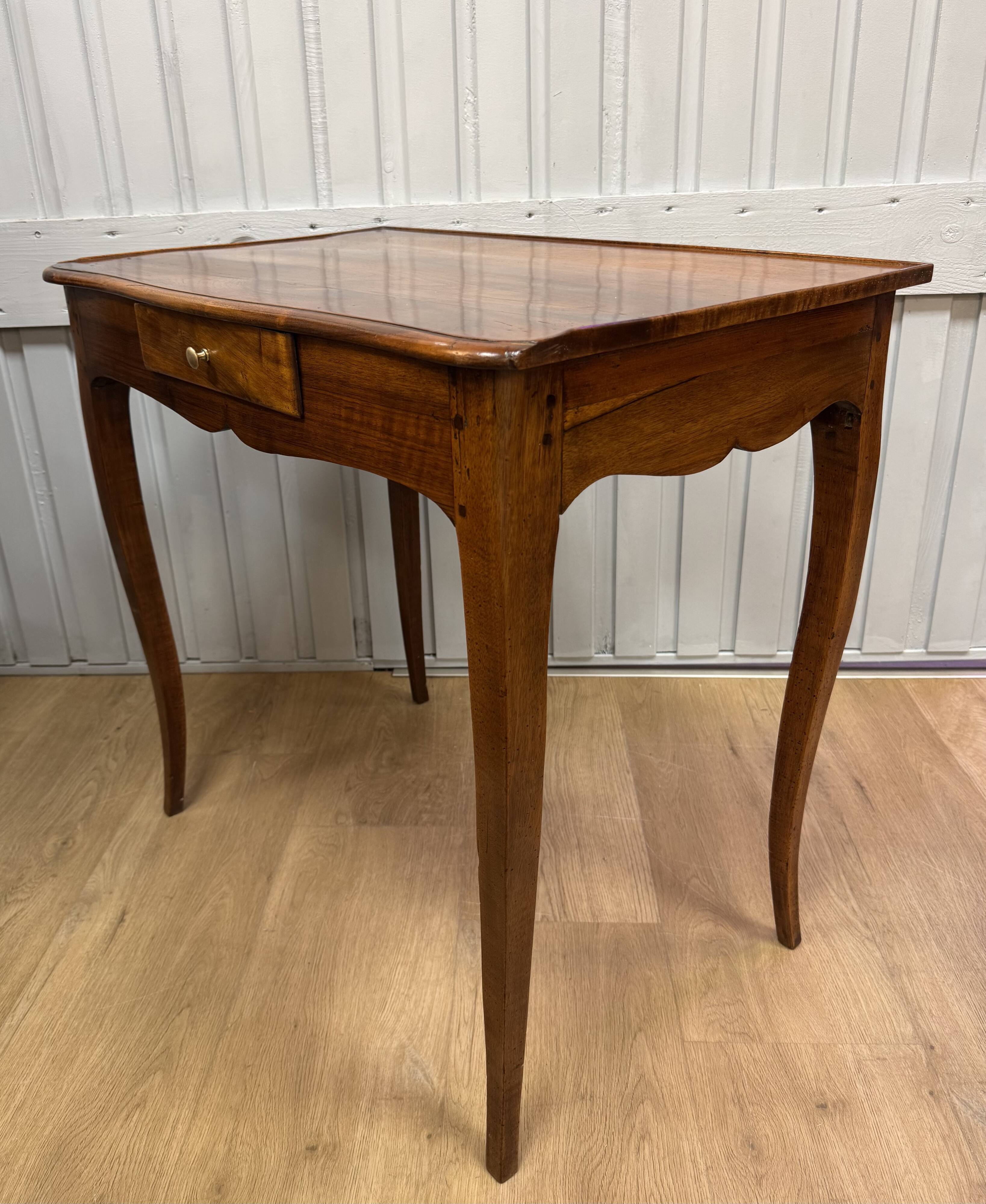 Louis XV style walnut desk