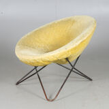 Armchair "Circle chair" by Jean Royère France 1950