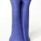 Blue ceramic soliflore vase, Aage Würtz Denmark, 1960s