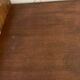 Buffet with 4 sliding doors, vintage wood and Formica