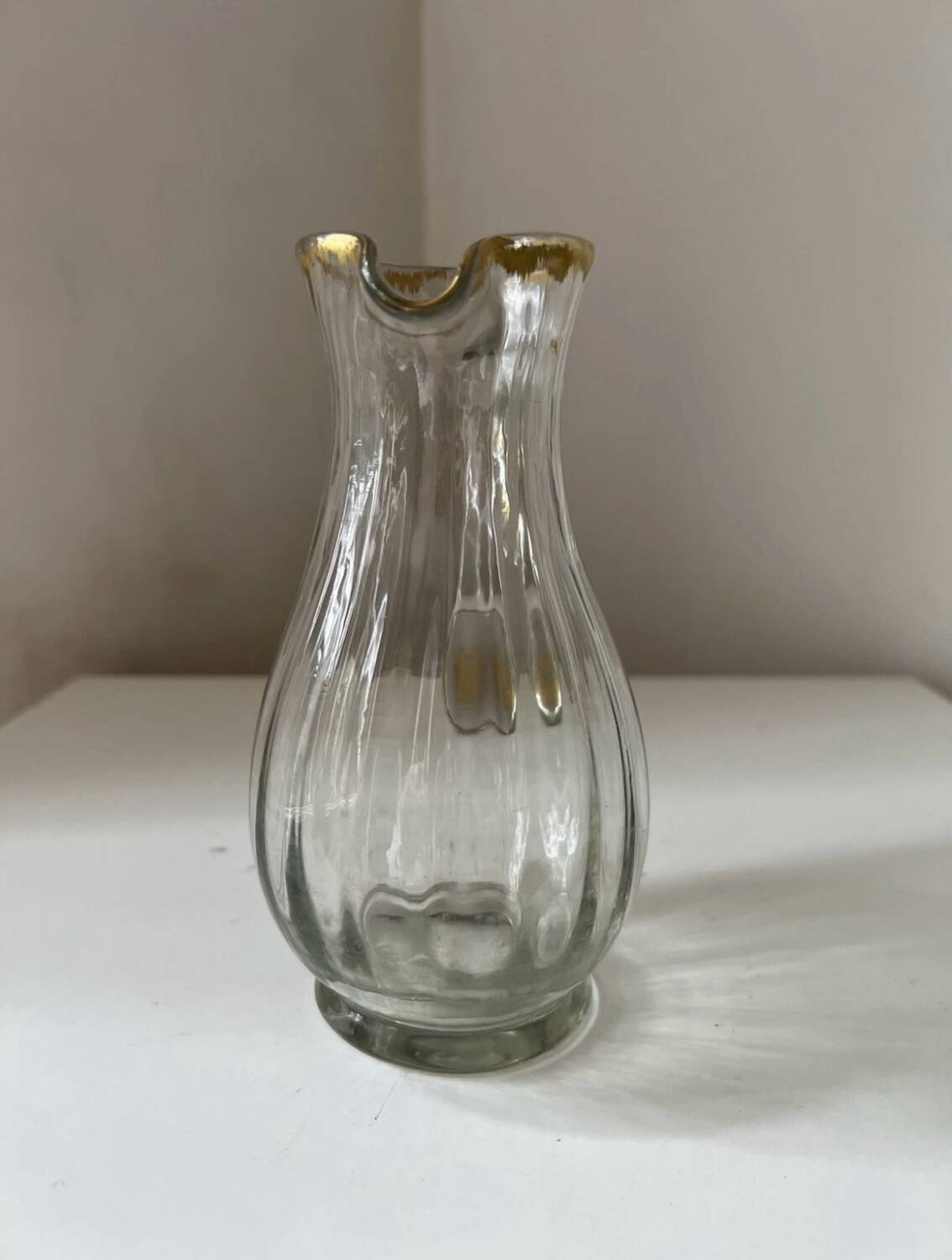 1900 Baccarat Saint Louis crystal pitcher?
