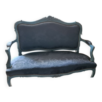 Two-seater sofa Louis XV style