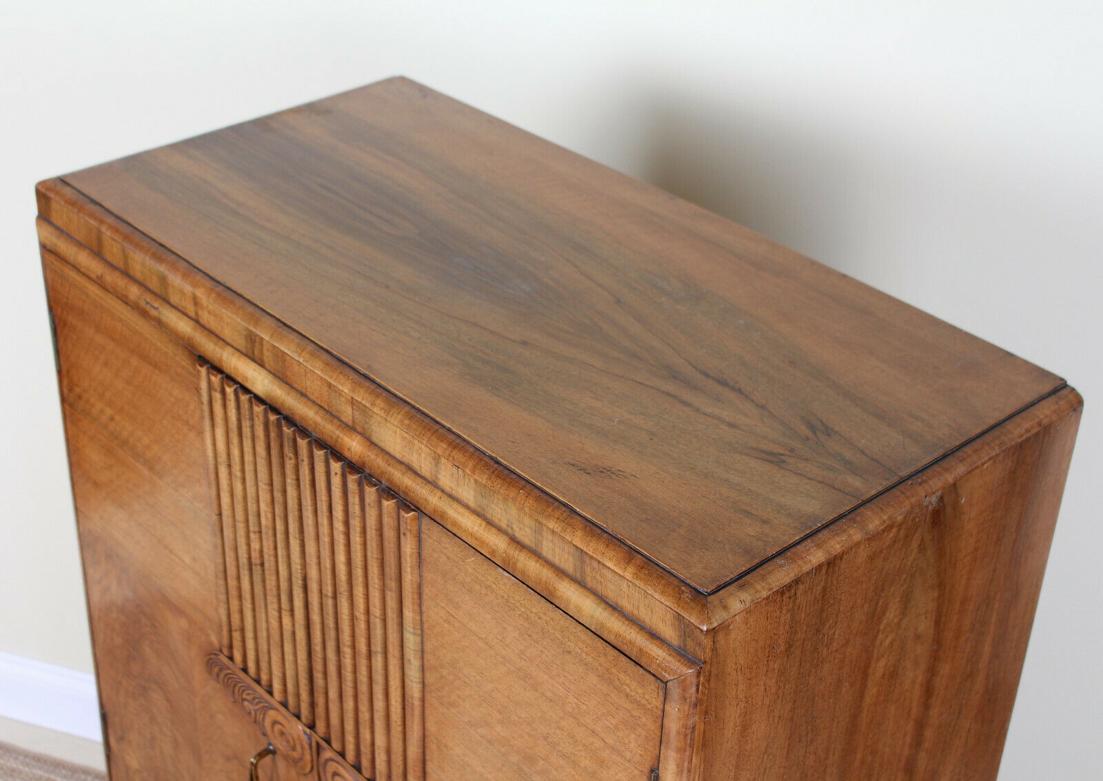 Wardrobe compactum Walnut art deco period