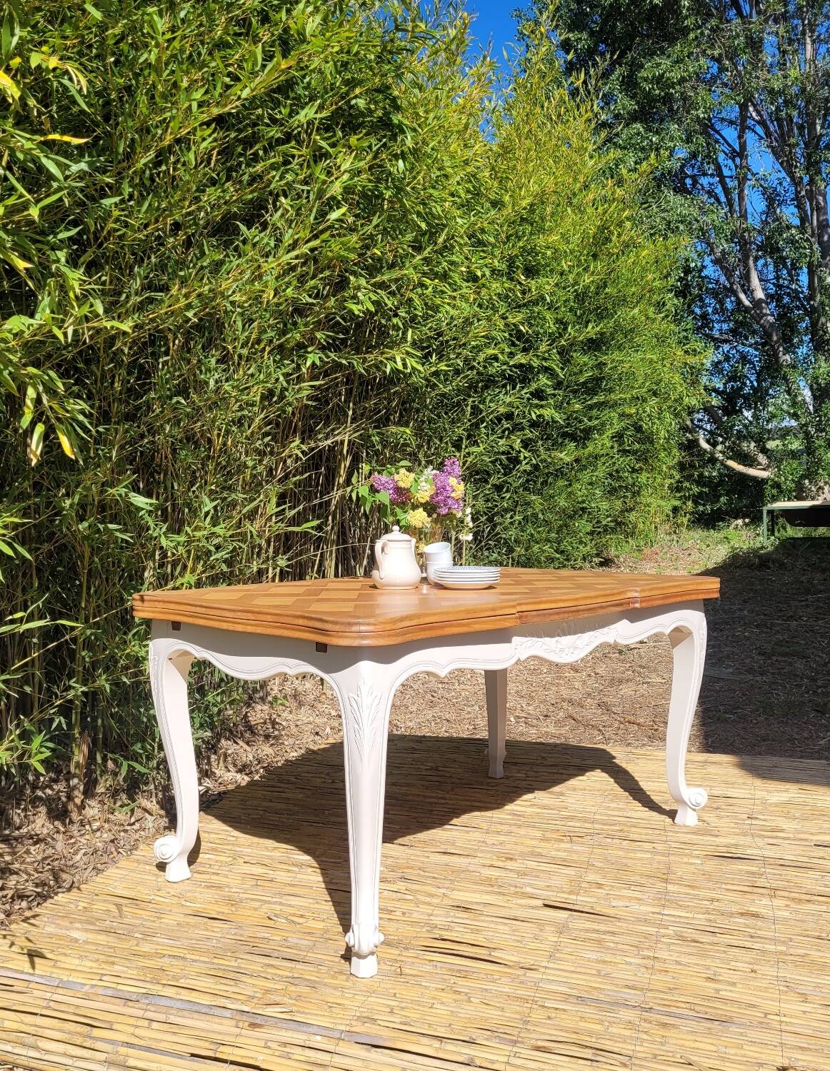 Table à manger style Louis XV