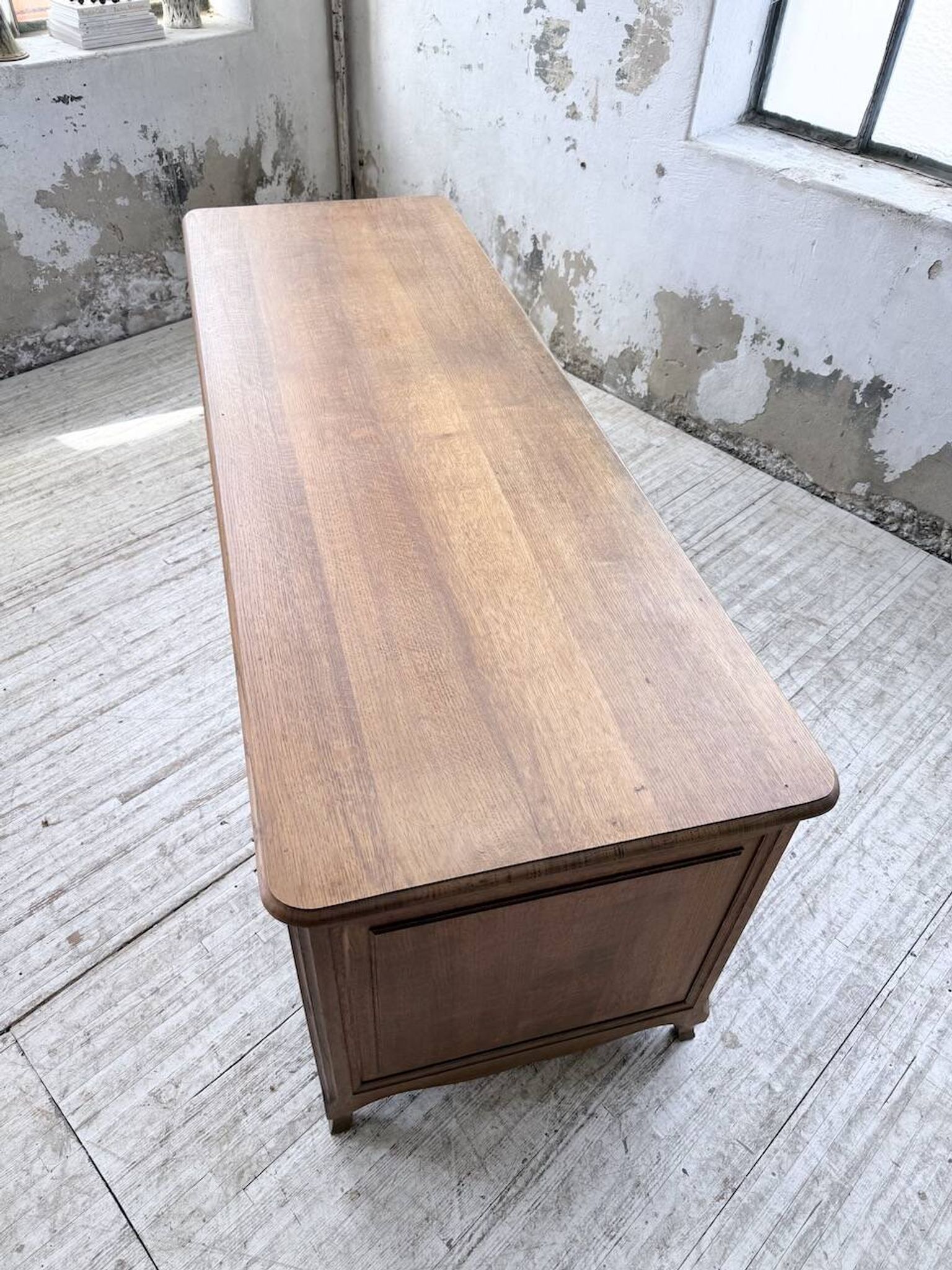 Oak desk or counter 1960
