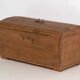 Antique solid wood chest (circa 1900) #81