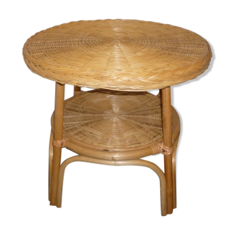 Table basse en osier