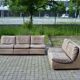 Canapé en cuir modulaire Walter Knoll
