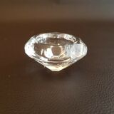 Photophore crystal candlestick cut like a diamond
