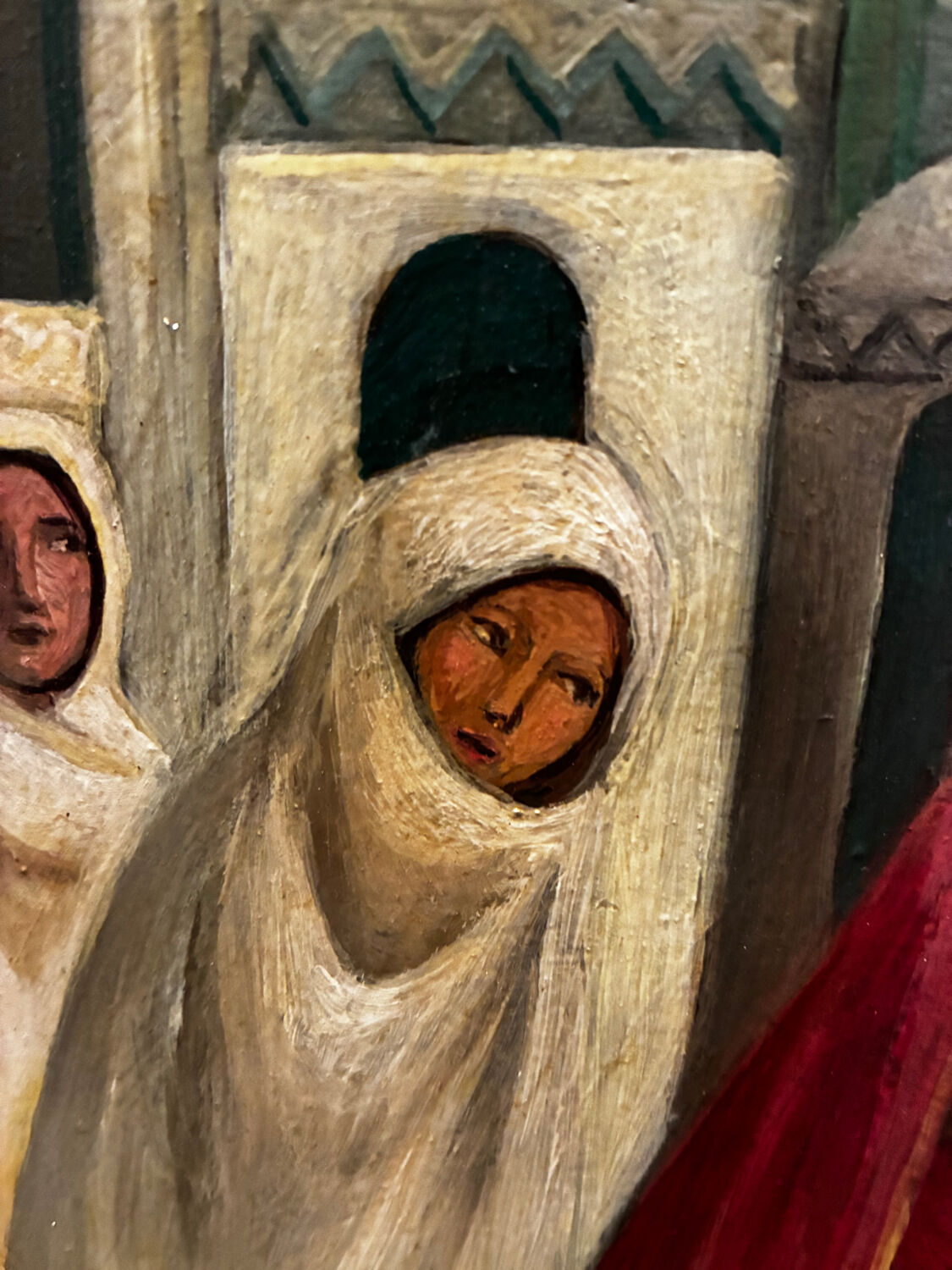 Orientalist painting signed Sergeff, 20th century