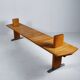Prototype de banc par Olof Pira. Suède, années 1970.