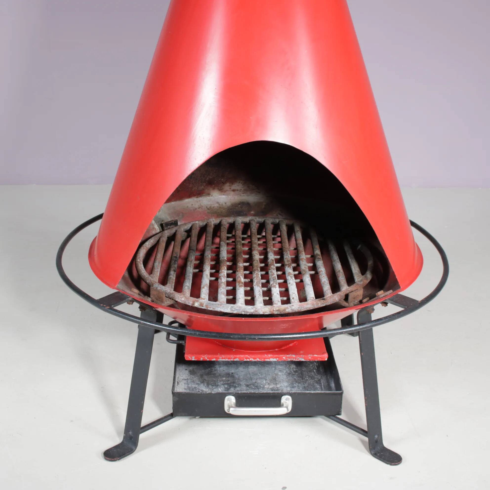 Cheminée à bois « Fire hood », 1970