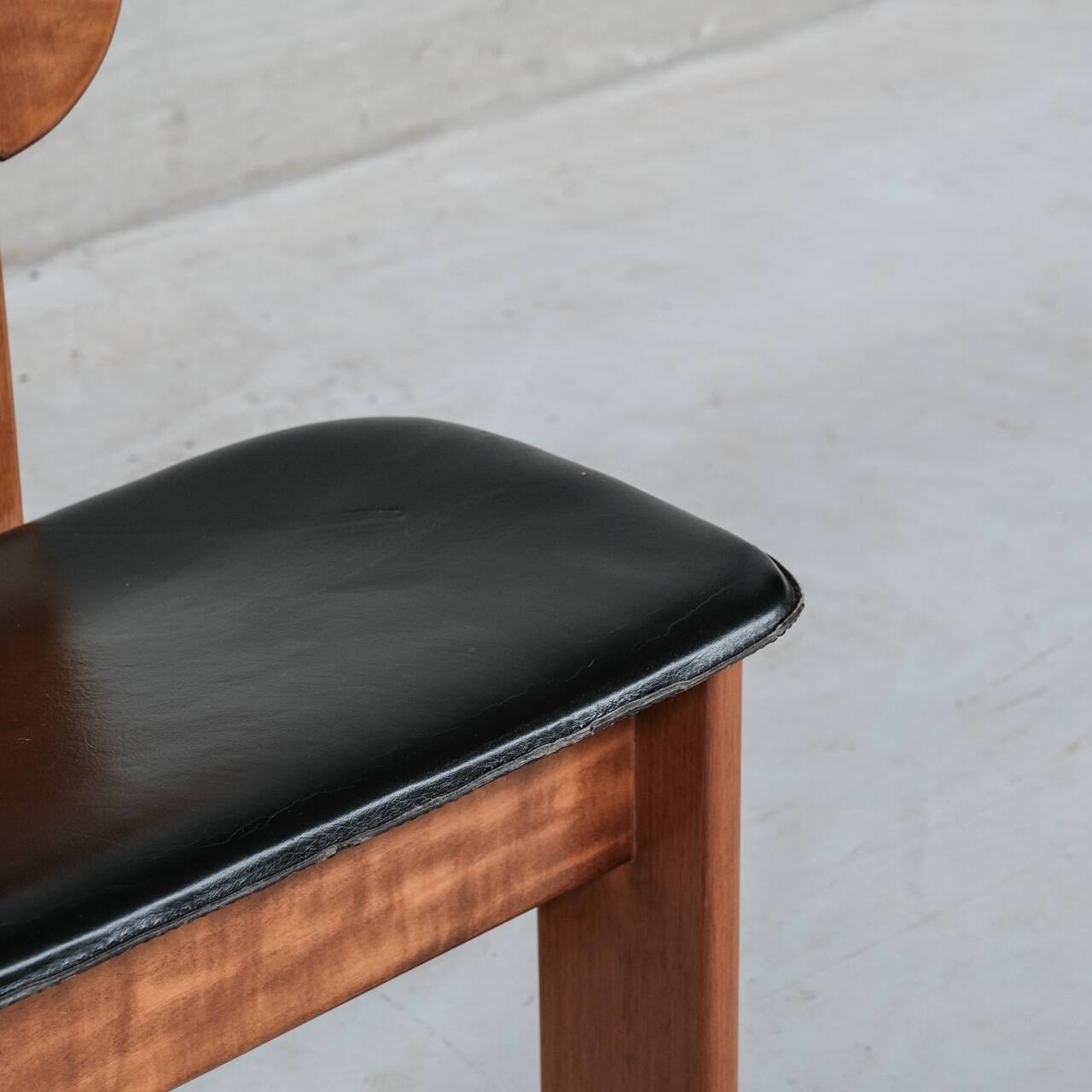 Set of Four 'Africa' Mid-Century Italian Dining Chairs by Scarpa