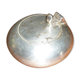 Silver pocket ashtray