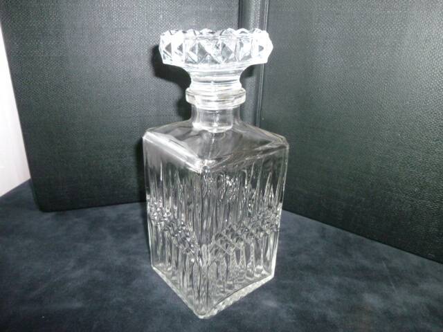 Vintage whiskey decanter