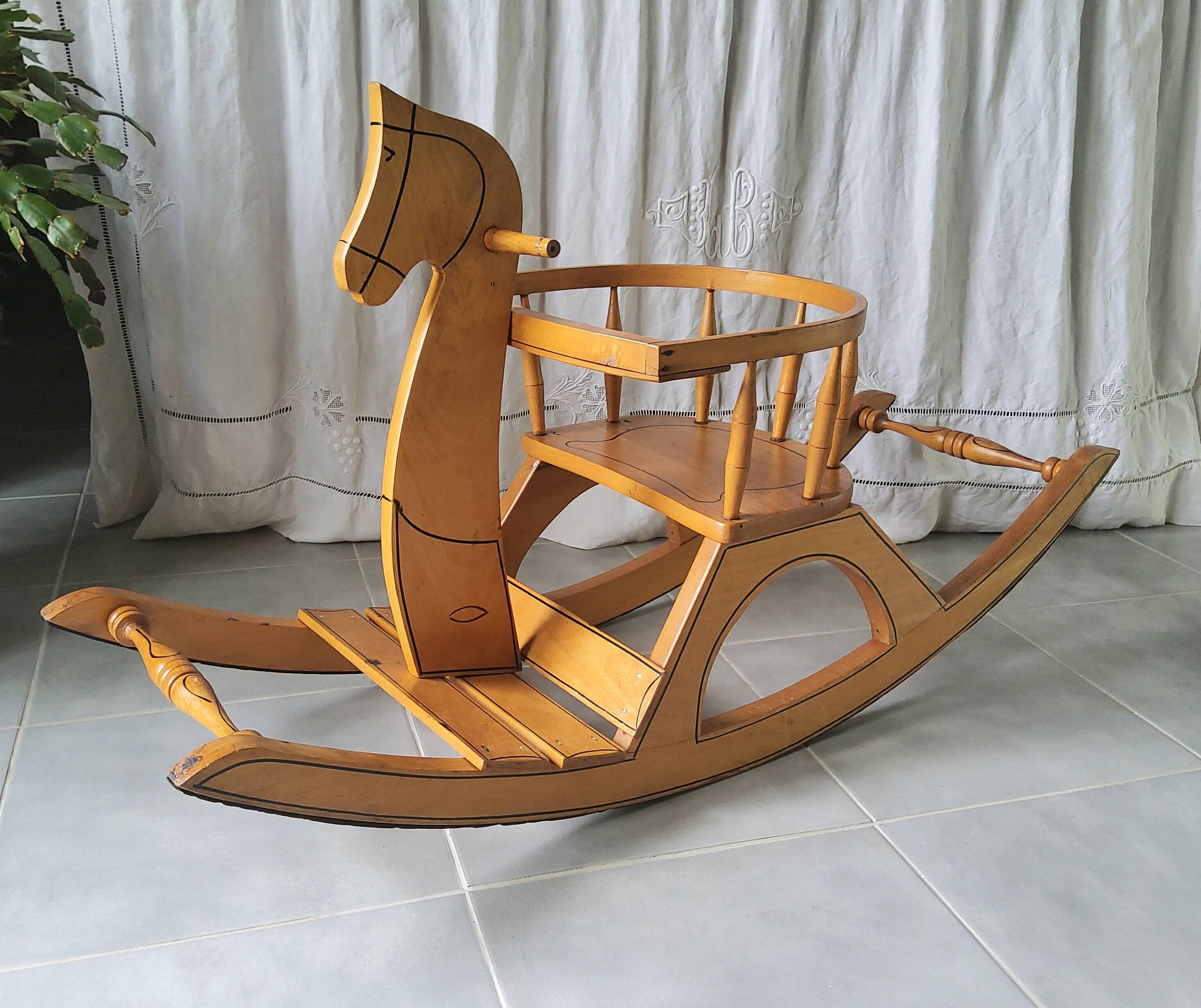 Rocking horse from the 1960s