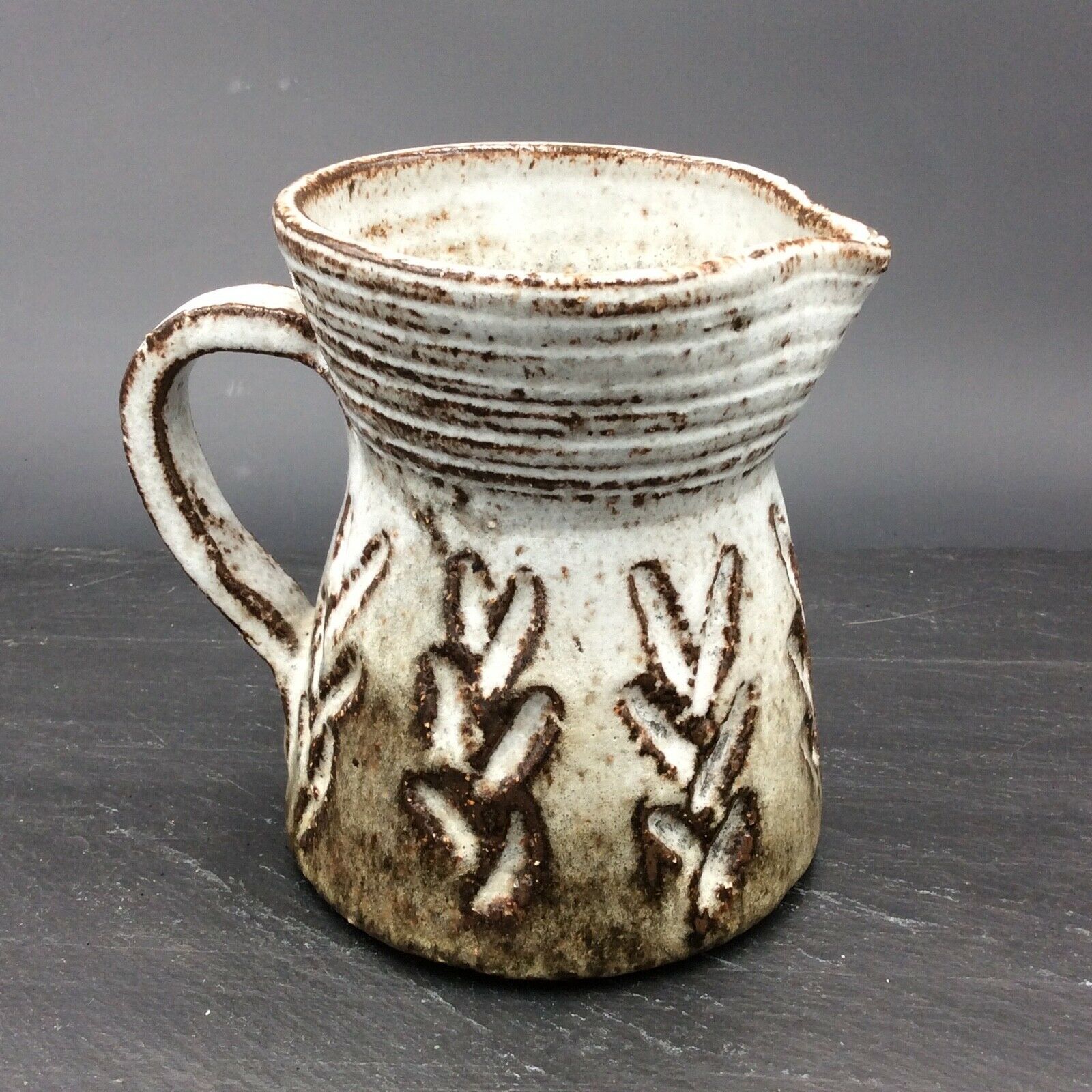 Albert thiry vallauris pitcher vintage sandstone 1950-60 ceramic keramic