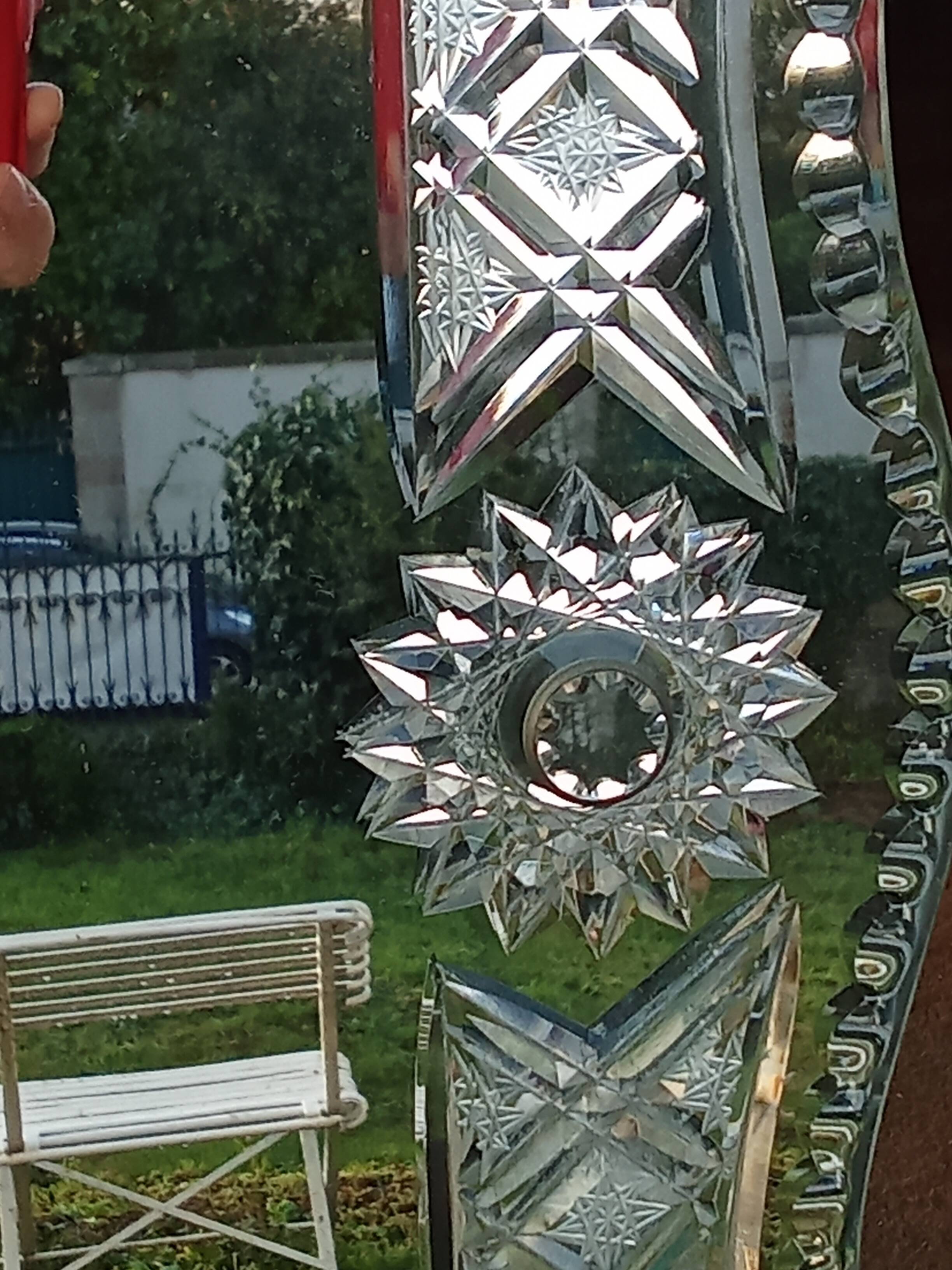 Ancien miroir style venitien