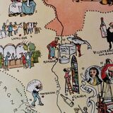 Reserved Lucille - Set of 2 20th century illustrated cards