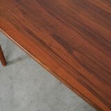 Walnut table, Danish design, 1970s, manufactured in Denmark
