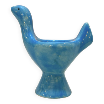 Egg cup Poule de Lilette Valentin ceramic Vallauris vintage 1950 lili bird