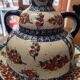 Cloche à fromage grès émaillée Boleslawiec Pologne