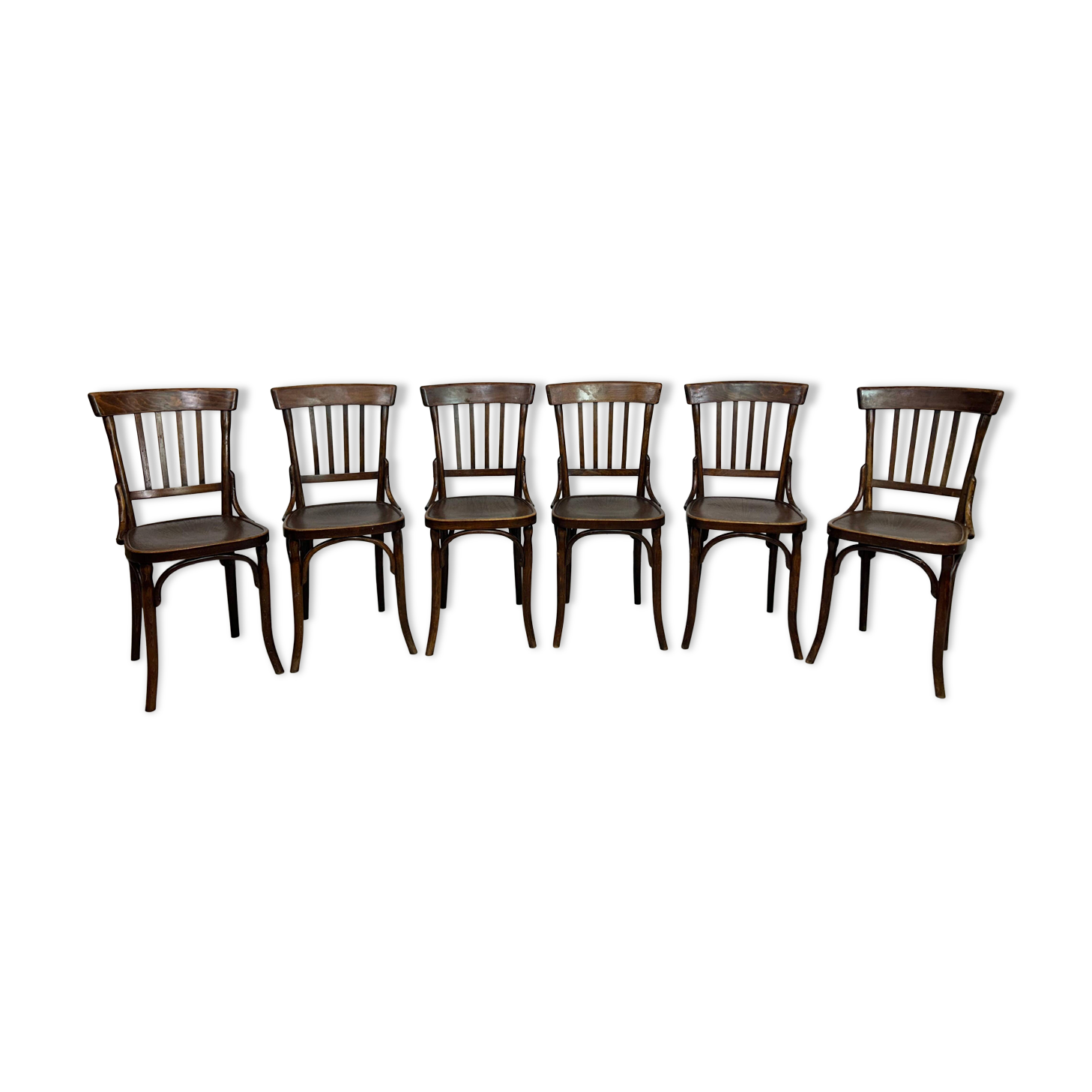 Set of 6 dining chairs by Thonet Mundus