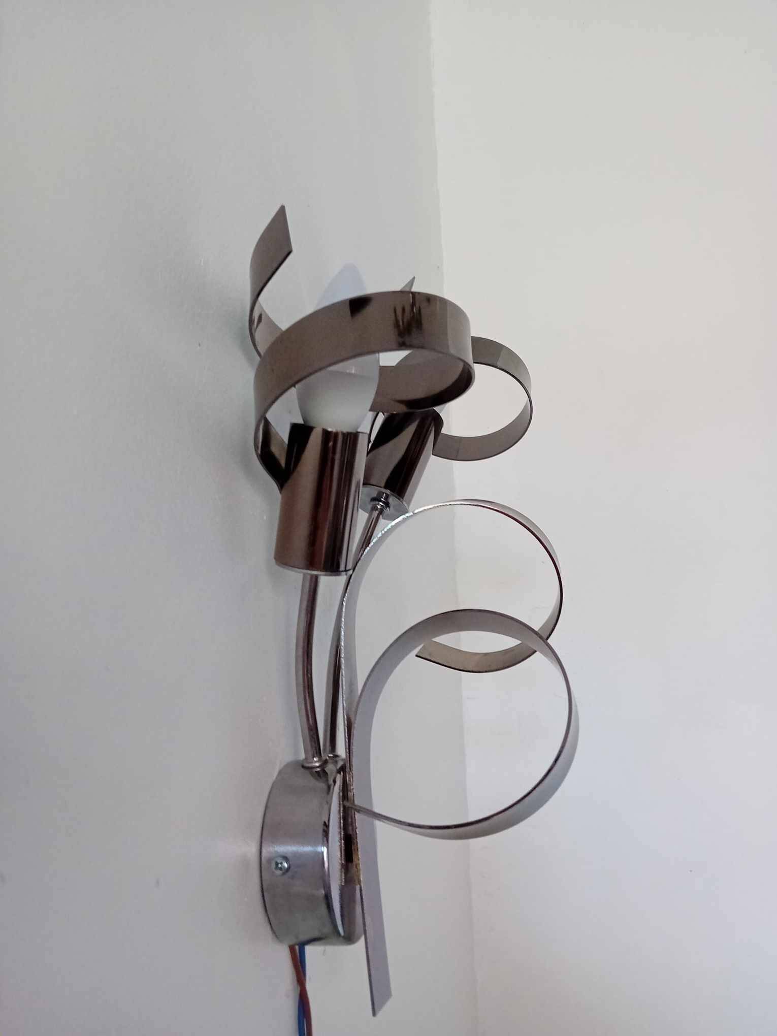 Set of 2 wall lights + 1 pendant light