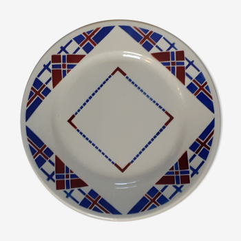 Hossegor assiette plate K&G Luneville