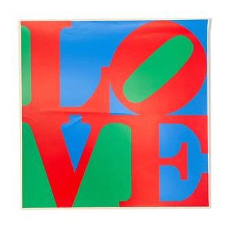 Robert Indiana , Love Screen printing , anne 90'