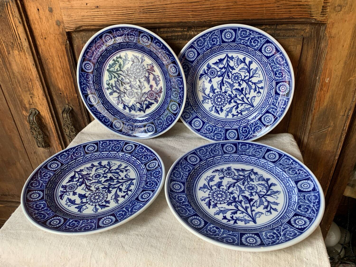 19th century English plates Minton