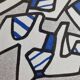 Screenprint after Jean Dubuffet framed under glass 26 cm by 32 cm
