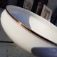 old white and gold LIMOGES porcelain fruit-saladier-plate cup